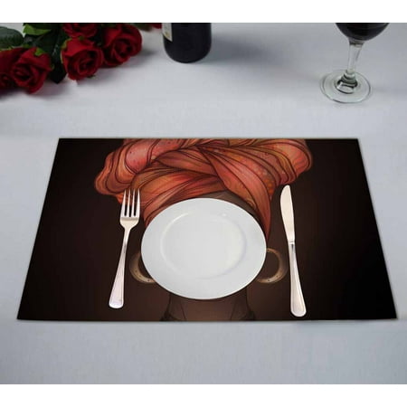 PKQWTM African American pretty girl Kitchen Dining Table Mats Placemats Size 12x18 Inches Set of 2 Pieces
PKQWTM African American pretty girl Kitchen Dining Table Mats Placemats Size 12x18 Inches Set of 2 Pieces