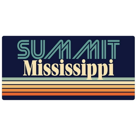 Summit Mississippi 5 x 2.5-Inch Fridge Magnet Retro Design