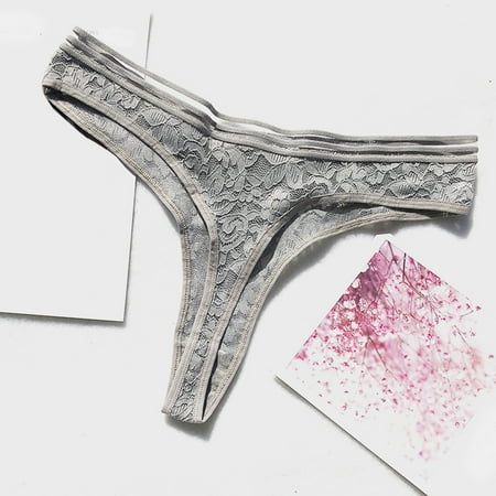 ERTUTUYI New Hot Panties For Women Lace Through Hollow Out Cotton Low Waist Lace Thong
ERTUTUYI New Hot Panties For Women Lace Through Hollow Out Cotton Low Waist Lace Thong