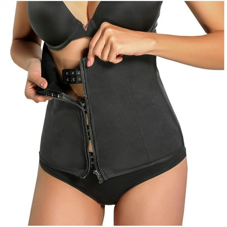 EQWLJWE Shapewear for Women Tummy Control Buckle Zipper Sweating Fitness Belt for Sport Body Contouring Waist Reduction Deals Clrarance
EQWLJWE Shapewear for Women Tummy Control Buckle Zipper Sweating Fitness Belt for Sport Body Contouring Waist Reduction Deals Clrarance
