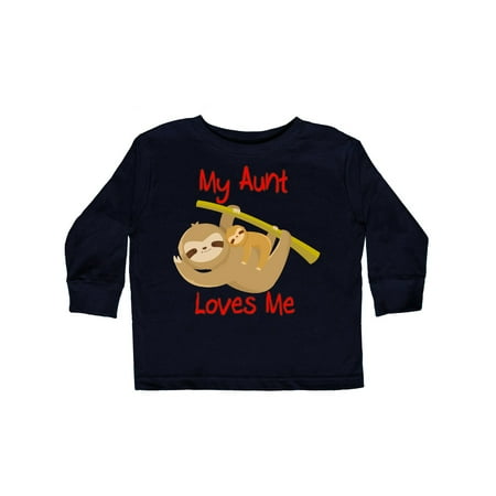 Inktastic My Aunt Loves Me Sloth Gift Toddler Boy or Toddler Girl Long Sleeve T-Shirt
Inktastic My Aunt Loves Me Sloth Gift Toddler Boy or Toddler Girl Long Sleeve T-Shirt