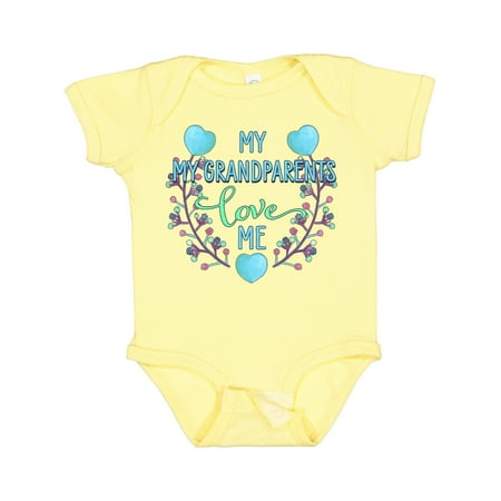 Inktastic My Grandparents Love Me- Painted Flowers and Hearts Gift Baby Boy or Baby Girl Bodysuit
Inktastic My Grandparents Love Me- Painted Flowers and Hearts Gift Baby Boy or Baby Girl Bodysuit