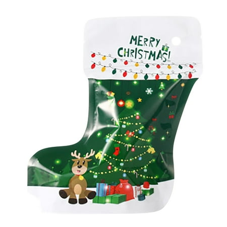 Hot Deal! Miyuadkai 1Pc Christmas Socks Stand-Up Bag Boots Stand-Up Plastic Bag Jewelry Ziplock Bag Christmas Gift Packaging Bag Christmas Ornaments Clearance Wall Art B
Hot Deal! Miyuadkai 1Pc Christmas Socks Stand-Up Bag Boots Stand-Up Plastic Bag Jewelry Ziplock Bag Christmas Gift Packaging Bag Christmas Ornaments Clearance Wall Art B