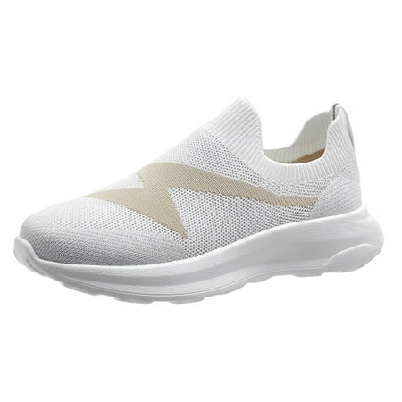 Sneakers for Women Fashion Summer And Autumn Women Sneakers Mesh Breathable Flat Bottom Lightweight Slip On Solid Color Casual Style Womens Sneakers Mesh White 38
Sneakers for Women Fashion Summer And Autumn Women Sneakers Mesh Breathable Flat Bottom Lightweight Slip On Solid Color Casual Style Womens Sneakers Mesh White 38