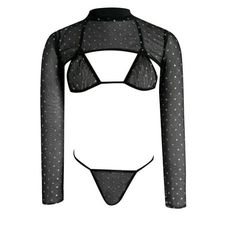 PEASKJP Underwear Women Womens Lace Sling Waist Strap Open Embroidery Crochet Lingerie Pajamas Bodysuit Shapewear For Women Black M
PEASKJP Underwear Women Womens Lace Sling Waist Strap Open Embroidery Crochet Lingerie Pajamas Bodysuit Shapewear For Women Black M