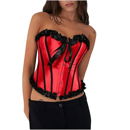 YWDJ Womens Corset Top Women Wrap Waist Belt Slimming Body Shaper Plus Size Waist Trainer Shapeware Bandage Wrap Waist Trainer Bustier Body Shapewear Red L
YWDJ Womens Corset Top Women Wrap Waist Belt Slimming Body Shaper Plus Size Waist Trainer Shapeware Bandage Wrap Waist Trainer Bustier Body Shapewear Red L