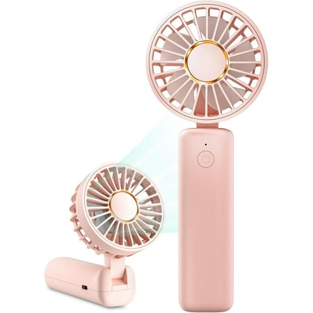 Portable Handheld Fan Mini Desk Fan Foldable 2000mAh 180° Ratotion 3 Speeds Ultra Quite Up to 8H Long Use Time Small Personal Cooling Fans Makeup Eyelash Fan for Women Girl
Portable Handheld Fan Mini Desk Fan Foldable 2000mAh 180° Ratotion 3 Speeds Ultra Quite Up to 8H Long Use Time Small Personal Cooling Fans Makeup Eyelash Fan for Women Girl