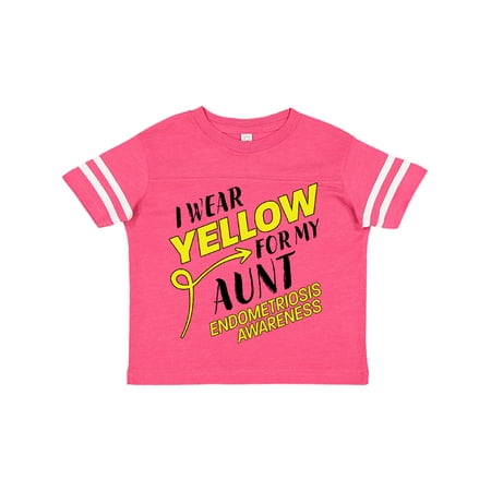 Inktastic I Wear Yellow for my Aunt- Endometriosis awareness Gift Toddler Boy or Toddler Girl T-Shirt
Inktastic I Wear Yellow for my Aunt- Endometriosis awareness Gift Toddler Boy or Toddler Girl T-Shirt