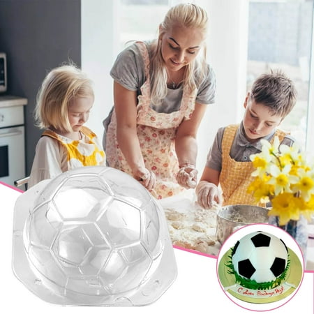 TRIHIY 3D Three-dimensional Football Shape Cake Baking Mold