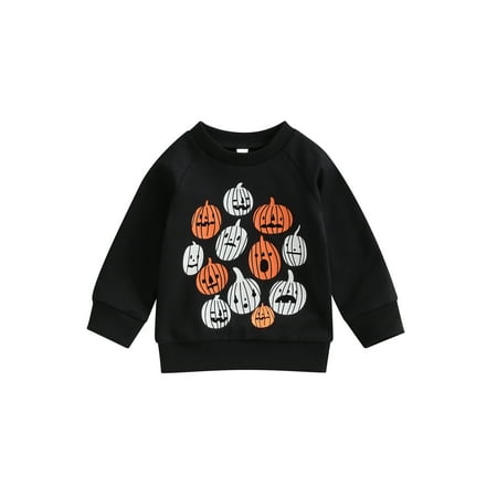 Qtinghua Infant Toddler Baby Boys Girls Halloween Sweatshirt Long Sleeve Round Neck Pumpkin Print Pullover Clothes Black 0-6 Months
Qtinghua Infant Toddler Baby Boys Girls Halloween Sweatshirt Long Sleeve Round Neck Pumpkin Print Pullover Clothes Black 0-6 Months