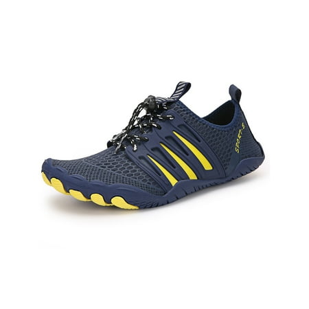 Crocowalk Unisex Water Shoes Quick Dry Beach Shoe Slip On Aqua Socks Lightweight Surf Flats Womens Mens Comfort Lace Up Barefoot Dark Blue Style C 5.5
Crocowalk Unisex Water Shoes Quick Dry Beach Shoe Slip On Aqua Socks Lightweight Surf Flats Womens Mens Comfort Lace Up Barefoot Dark Blue Style C 5.5