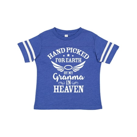 Inktastic Handpicked for Earth By My Granma in Heaven with Angel Wings Gift Toddler Boy or Toddler Girl T-Shirt
Inktastic Handpicked for Earth By My Granma in Heaven with Angel Wings Gift Toddler Boy or Toddler Girl T-Shirt