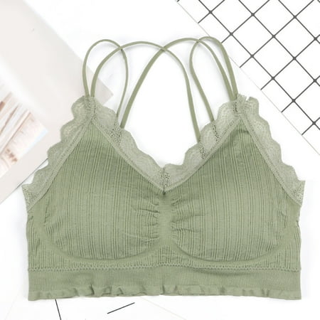 kpoplk Bras For Women Women s Underwire Plus Size Lift Push Up Unlined Lace Support Bra(Green)
kpoplk Bras For Women Women s Underwire Plus Size Lift Push Up Unlined Lace Support Bra(Green)