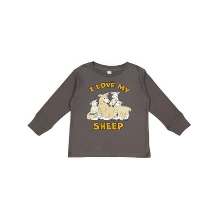 Inktastic I Love My Sheep with Cute Sheep Family Boys or Girls Long Sleeve Toddler T-Shirt
Inktastic I Love My Sheep with Cute Sheep Family Boys or Girls Long Sleeve Toddler T-Shirt