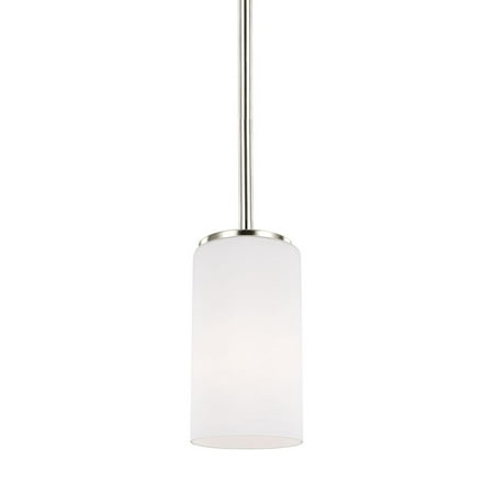 One Light Mini-Pendant-Brushed Nickel Finish-Led Lamping Type Bailey Street Home 73-Bel-2755898
One Light Mini-Pendant-Brushed Nickel Finish-Led Lamping Type Bailey Street Home 73-Bel-2755898