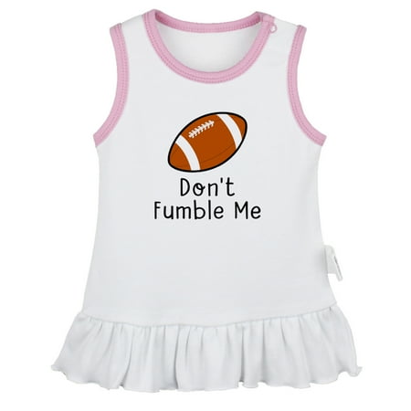 Don t Fumble Me Funny Dresses For Baby Newborn Babies Skirts Infant Princess Dress 0-24M Kids Graphic Clothes (White Sleeveless Dresses 12-18 Months)
Don t Fumble Me Funny Dresses For Baby Newborn Babies Skirts Infant Princess Dress 0-24M Kids Graphic Clothes (White Sleeveless Dresses 12-18 Months)