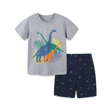 Toddler Baby Boy Short Sleeve Crewneck T-shirt & Casual Shorts Set Summer Outfits 2-8 Years Clothes
Toddler Baby Boy Short Sleeve Crewneck T-shirt & Casual Shorts Set Summer Outfits 2-8 Years Clothes