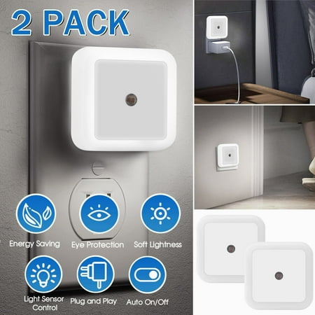 2 Pieces Sensor LED Night Lights Plug-in Wall Night Lamp for Kids LED Night Lights with Dusk to Dawn Sensor Decorative Nightlight
2 Pieces Sensor LED Night Lights Plug-in Wall Night Lamp for Kids LED Night Lights with Dusk to Dawn Sensor Decorative Nightlight