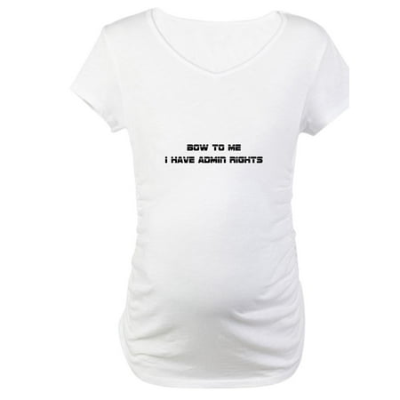 CafePress - Admin Rights Maternity T Shirt - Cotton Maternity T-shirt Cute & Funny Pregnancy Tee
CafePress - Admin Rights Maternity T Shirt - Cotton Maternity T-shirt Cute & Funny Pregnancy Tee