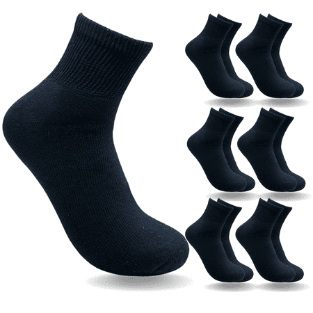 Special Essentials 6 Pairs Women s Non-Binding Diabetic & Circulator Ankle Socks - Comfortably Soft Moisture-Wicking Cotton Navy
Special Essentials 6 Pairs Women s Non-Binding Diabetic & Circulator Ankle Socks - Comfortably Soft Moisture-Wicking Cotton Navy