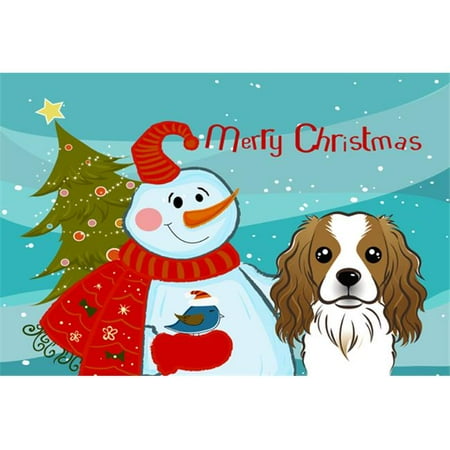 Carolines Treasures BB1844PLMT Snowman With Cavalier Spaniel Fabric Placemat
Carolines Treasures BB1844PLMT Snowman With Cavalier Spaniel Fabric Placemat