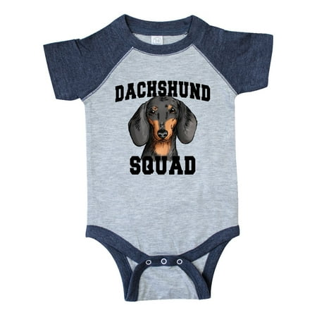 Inktastic Dog Dachshund Squad Gift Baby Boy or Baby Girl Bodysuit