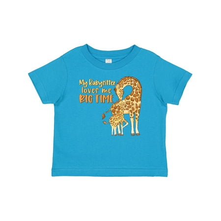 Inktastic My Babysitter Loves Me Big Time Cute Giraffe Family Gift Baby Boy or Baby Girl T-Shirt
Inktastic My Babysitter Loves Me Big Time Cute Giraffe Family Gift Baby Boy or Baby Girl T-Shirt