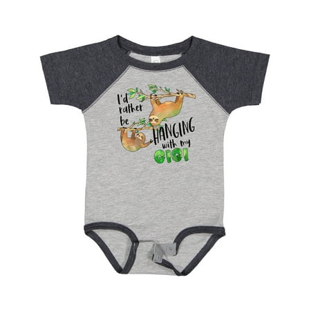 Inktastic Id Rather Be Hanging with My Gigi- Cute Sloths Gift Baby Boy or Baby Girl Bodysuit
Inktastic Id Rather Be Hanging with My Gigi- Cute Sloths Gift Baby Boy or Baby Girl Bodysuit