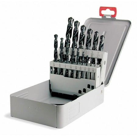 Cle-Line Jobber Drill Set 15 pc HSS C21109