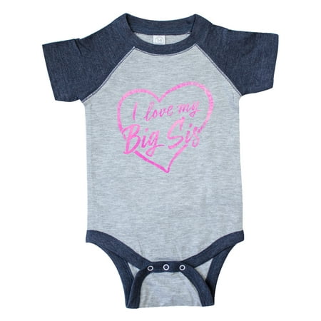 Inktastic I Love My Big Sis in Pink Chalk Heart Gift Baby Boy or Baby Girl Bodysuit
Inktastic I Love My Big Sis in Pink Chalk Heart Gift Baby Boy or Baby Girl Bodysuit