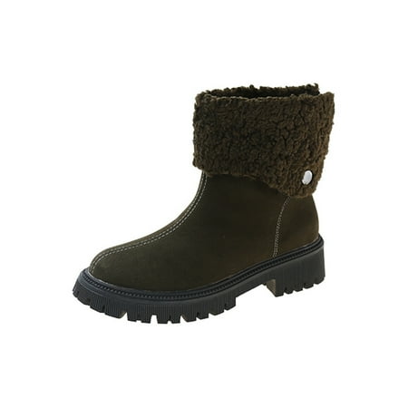 Larisalt Boots For Women Women s Suede Leather Ankle Boots Fashion Booties with Inner Zipper for Women Army Green
Larisalt Boots For Women Women s Suede Leather Ankle Boots Fashion Booties with Inner Zipper for Women Army Green