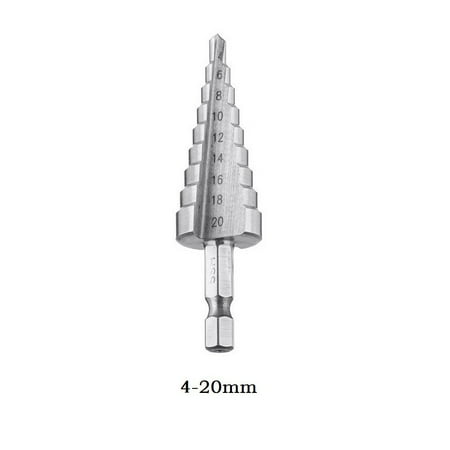 4PCS 4-124-204-32mm Step Drill Bit Sharpener Metal Hole Drills Multifunction
4PCS 4-124-204-32mm Step Drill Bit Sharpener Metal Hole Drills Multifunction