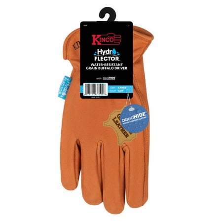 Kinco 381P-XL Buffalo Leather Elastic Work Gloves X-Large