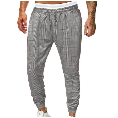 Dadaria Wide Leg Pants for Men Plus Size High Waisted Men Long Sport Pants Slim Fit Plaid Trousers Running Joggers Sweatpants Gray S Female
Dadaria Wide Leg Pants for Men Plus Size High Waisted Men Long Sport Pants Slim Fit Plaid Trousers Running Joggers Sweatpants Gray S Female