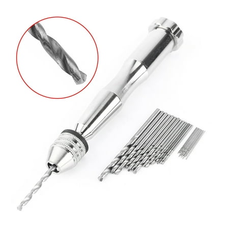 Zerodis Hand Drill Bits Light Weight 0.3mm-3.6mm With 25 HHS Drill Bits Hand Drill Twist Drill For Wood For Plastic
Zerodis Hand Drill Bits Light Weight 0.3mm-3.6mm With 25 HHS Drill Bits Hand Drill Twist Drill For Wood For Plastic