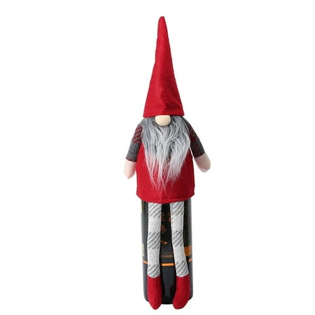 Christmas Decorations Christmas Decoration Faceless Doll Wine Bottle Holder Santa Claus Wine Bag Christmas Gifts Cloth Red
Christmas Decorations Christmas Decoration Faceless Doll Wine Bottle Holder Santa Claus Wine Bag Christmas Gifts Cloth Red