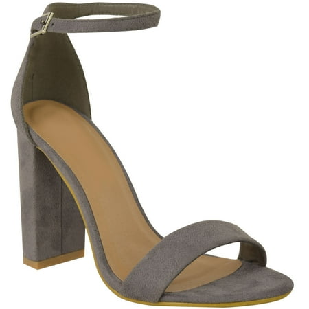 Fashion Thirsty Womens Ladies Block High Heels Ankle Strap Open Toe Slip on Heel Sandals
Fashion Thirsty Womens Ladies Block High Heels Ankle Strap Open Toe Slip on Heel Sandals