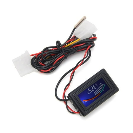 BINYOU Digital LCD Thermometer Temperature Meter Gauge Molex Panel Mount C/F PC MOD
BINYOU Digital LCD Thermometer Temperature Meter Gauge Molex Panel Mount C/F PC MOD