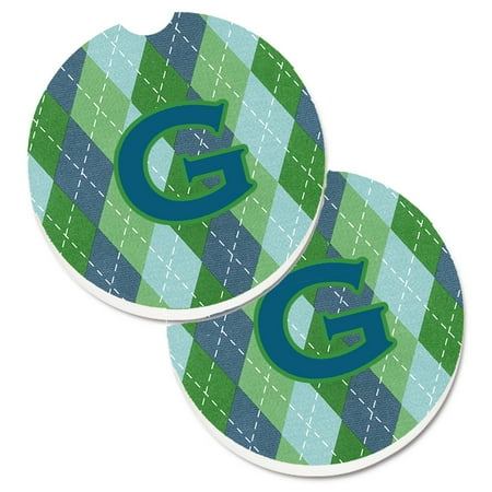 Carolines Treasures CJ1020-GCARC Monogram - Initial G Blue Argoyle Set of 2 Cup Holder Car Coasters Large multicolor
Carolines Treasures CJ1020-GCARC Monogram - Initial G Blue Argoyle Set of 2 Cup Holder Car Coasters Large multicolor
