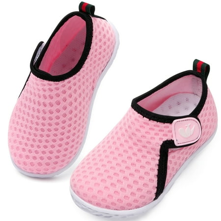 L-RUN Baby Boys Girls Barefoot Swim Pool Water Shoes Beach Walking Sandals Athletic Sneakers Pink 2.5-3 Years
L-RUN Baby Boys Girls Barefoot Swim Pool Water Shoes Beach Walking Sandals Athletic Sneakers Pink 2.5-3 Years