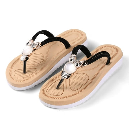 AERUSI Women s Owl Embellishment Sandal Flip Flops
AERUSI Women s Owl Embellishment Sandal Flip Flops