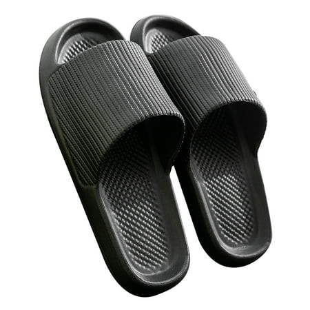 Kukoosong Sandals Women Mens Solid Color Slippers Super Soft Breathable Anti-Slip Bedroom Home Slippers Flat Sandals for Women Black 43
Kukoosong Sandals Women Mens Solid Color Slippers Super Soft Breathable Anti-Slip Bedroom Home Slippers Flat Sandals for Women Black 43