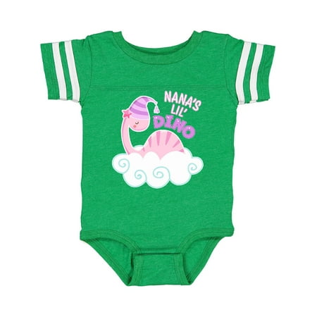 Inktastic Nana s Lil Dino with Cute Pink Baby Dinosaur Gift Baby Boy or Baby Girl Bodysuit
Inktastic Nana s Lil Dino with Cute Pink Baby Dinosaur Gift Baby Boy or Baby Girl Bodysuit