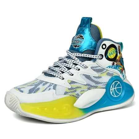 Kid s Basketball Shoes Boys Sneakers Girls Trainers Comfort High Top Basketball Shoes for Boys(Little Kid/Big Kid) Cerulean
Kid s Basketball Shoes Boys Sneakers Girls Trainers Comfort High Top Basketball Shoes for Boys(Little Kid/Big Kid) Cerulean
