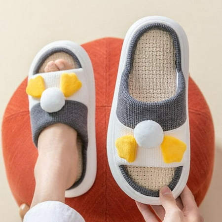CoCopeanut Spring New Women Hemp Slippers Cute Cartoon Duck Bedroom Couples Cotton Shoes Breathable Non-slip Home Ladies Funny Slides
CoCopeanut Spring New Women Hemp Slippers Cute Cartoon Duck Bedroom Couples Cotton Shoes Breathable Non-slip Home Ladies Funny Slides