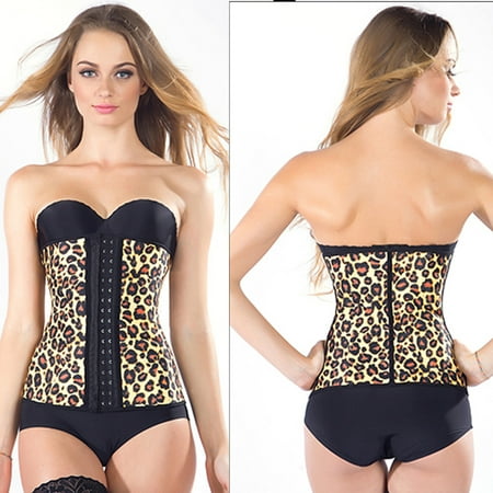 Leopard-print Body-building Clothes -burning Rubber Belt For Postpartum Women Size M
Leopard-print Body-building Clothes -burning Rubber Belt For Postpartum Women Size M