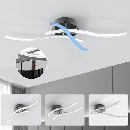 LED Ceiling Light with 3 Colours Modern Ceiling Light LED with Memory Function and Remote Control (14 W)
LED Ceiling Light with 3 Colours Modern Ceiling Light LED with Memory Function and Remote Control (14 W)