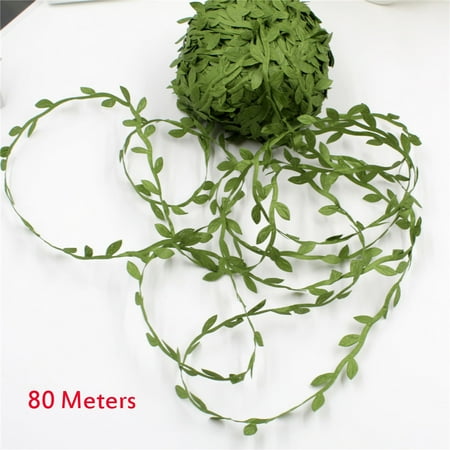 SWFSZGL 80 Meters Artificial Vines Hanging Plants Wreath Accessory Wedding Wall Crafts Clearance Sale
SWFSZGL 80 Meters Artificial Vines Hanging Plants Wreath Accessory Wedding Wall Crafts Clearance Sale