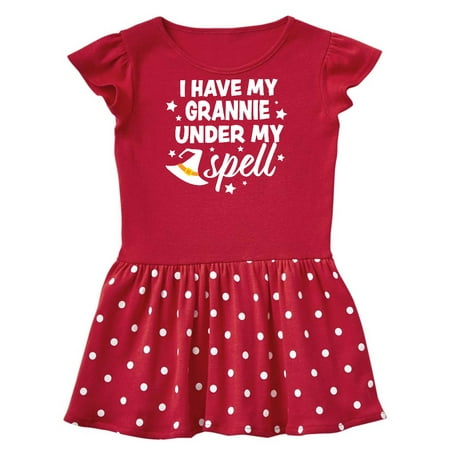 Inktastic I Have My Grannie Under My Spell with Cute Witch Hat Gift Baby Girl Dress
Inktastic I Have My Grannie Under My Spell with Cute Witch Hat Gift Baby Girl Dress