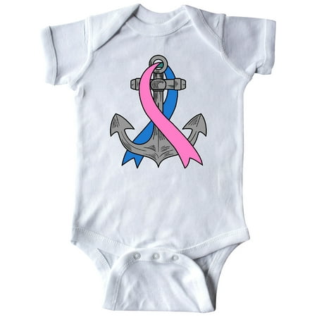 Inktastic Thyroid Cancer Awareness Anchor with Teal Pink and Blue Ribbon Gift Baby Boy or Baby Girl Bodysuit
Inktastic Thyroid Cancer Awareness Anchor with Teal Pink and Blue Ribbon Gift Baby Boy or Baby Girl Bodysuit